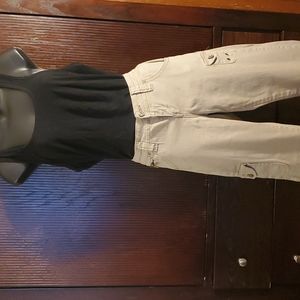 Final sale on Low rise skinny khaki cargo